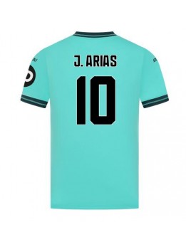 Billige Wolves Jhon Arias #10 Bortedrakt 2025-26 Kortermet